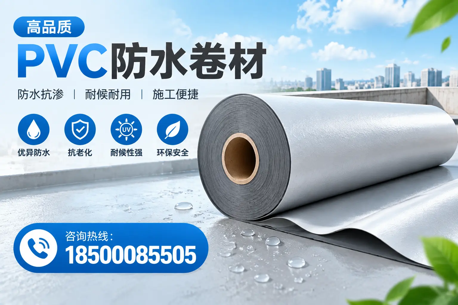 什么是pvc防水卷材？武威消费者需了解的基础知识